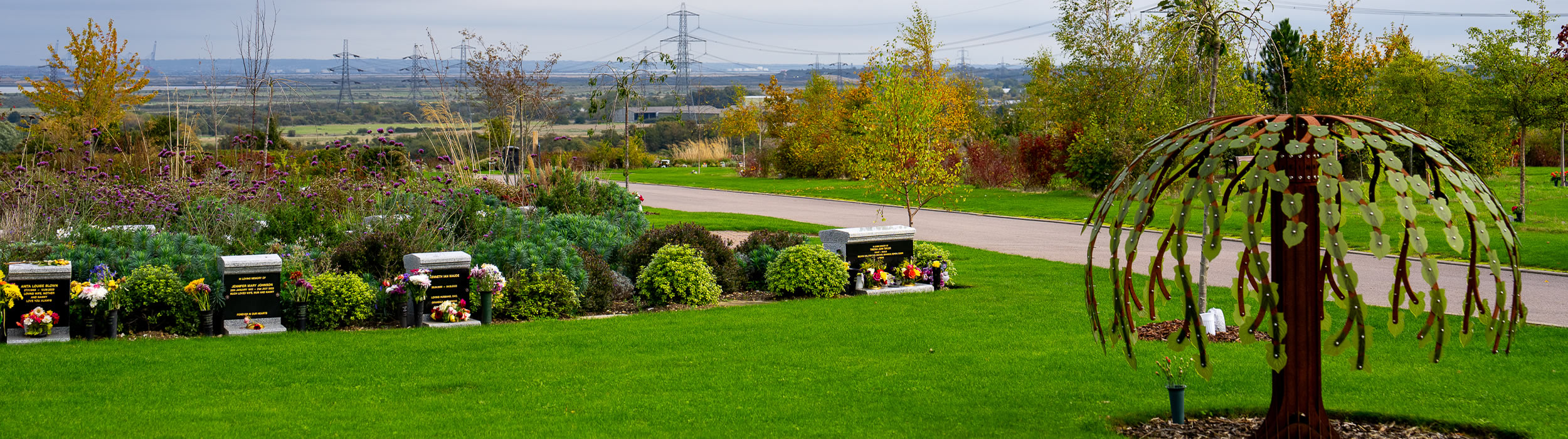 Thames View Crematorium Garden