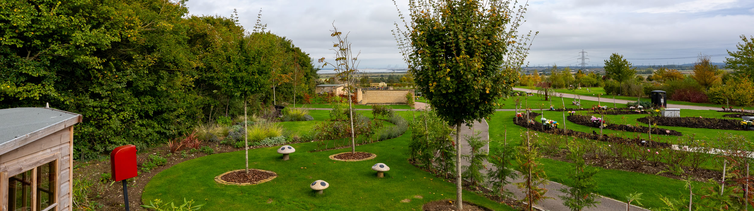 Thames View Crematorium Garden