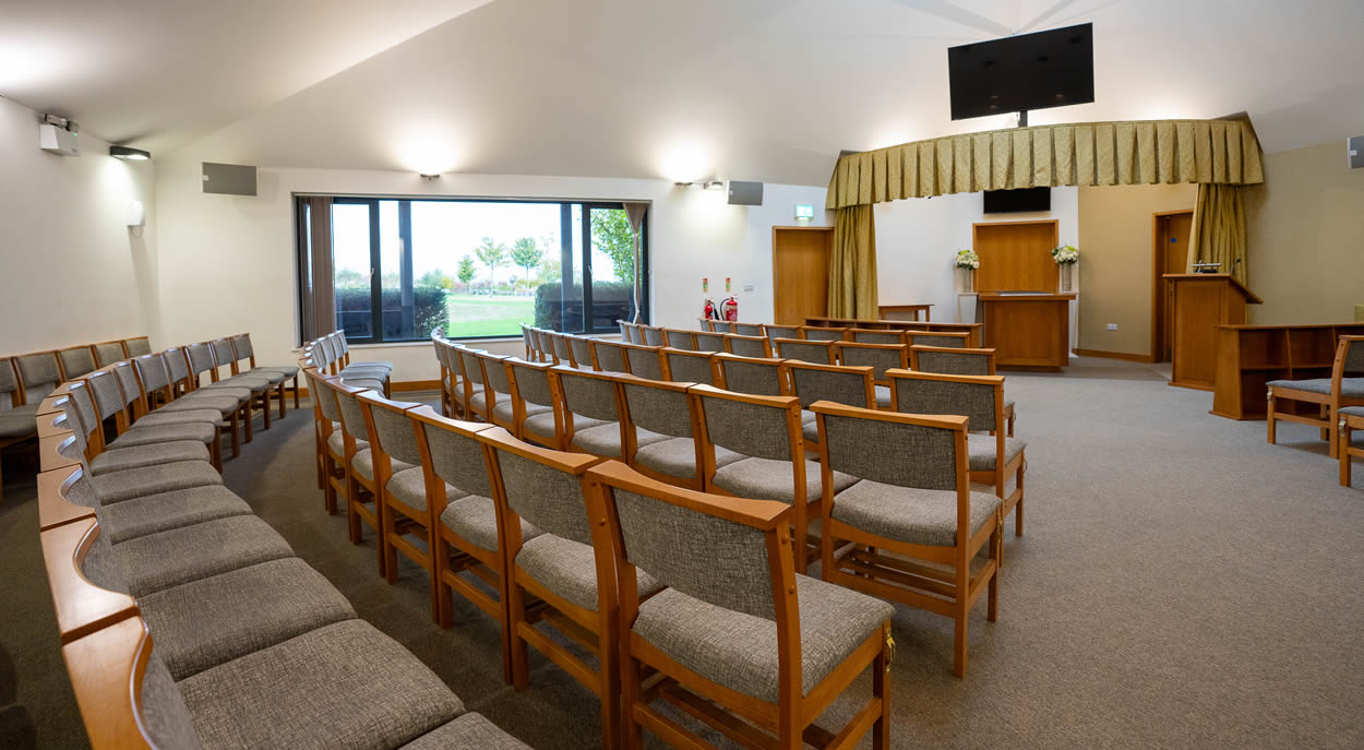 Crematorium chapel